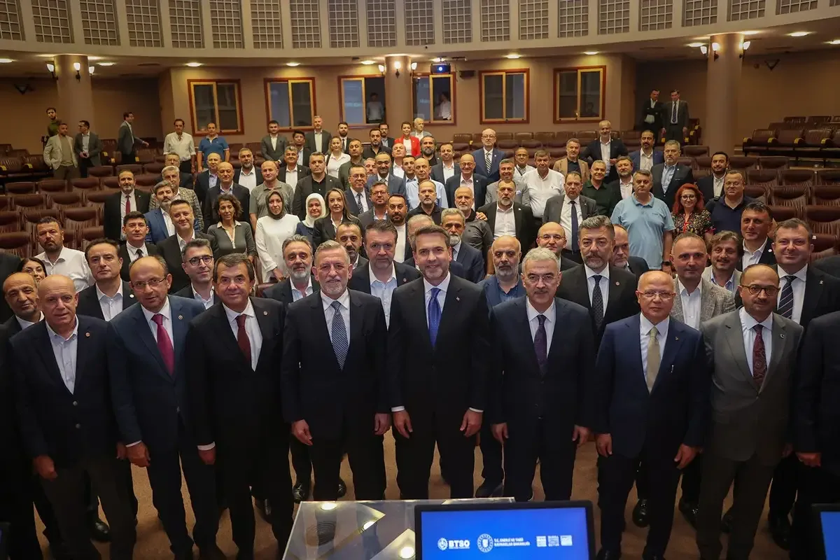 Enerji ve Tabii Kaynaklar Bakanı Alparslan Bayraktar Bursa’da
