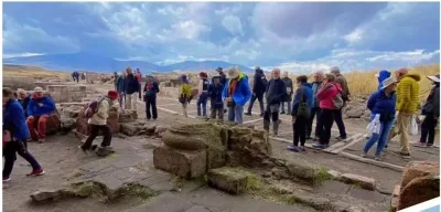 Kars Ani Örenyeri yerli ve yabancı turistlerin ilgi odağı olmayı sürdürüyor