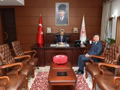 Zonguldak Valisi Hacıbektaşoğlu, Vali Yardımcısı Karasu’yu kabul etti